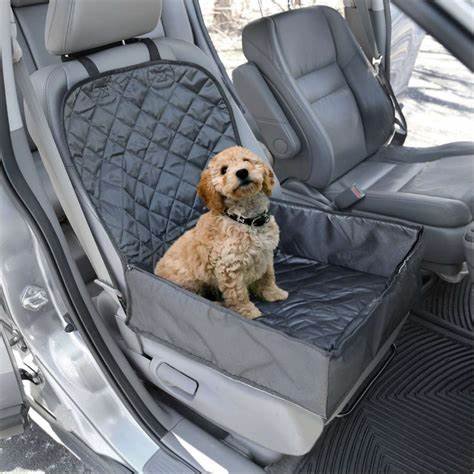 URPOWER XL Dog Hammock Floor Cover installed in the backseat of a truck, providing full coverage and protection.