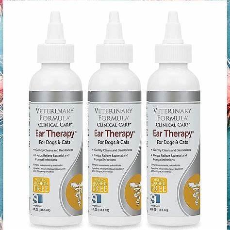 dog ear care. Alcohol-Free Formula: Gentle, no-sting solution suitable for sensitive ears.